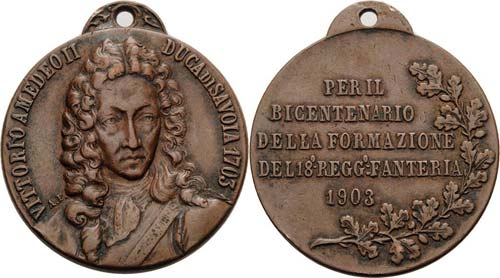 Regimente Italien Bronzemedaille ... 