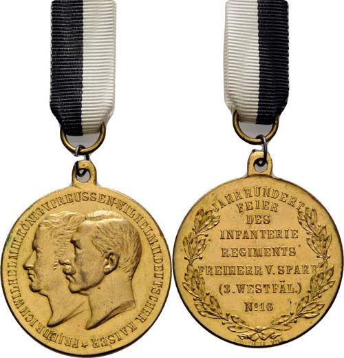 Regimente Köln Bronzemedaille ... 
