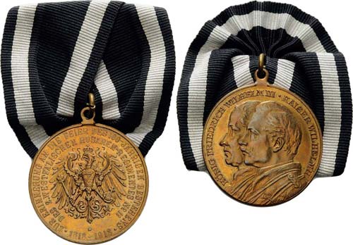 Regimente Krefeld Bronzemedaille ... 