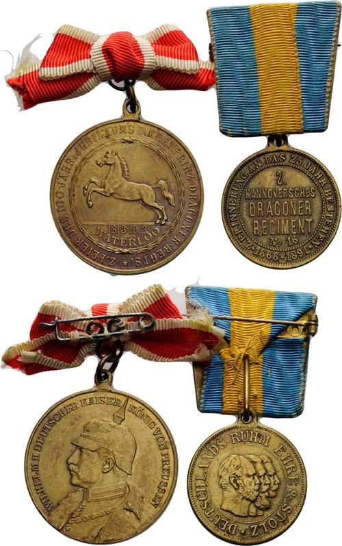 Regimente Lüneburg Bronzemedaille ... 