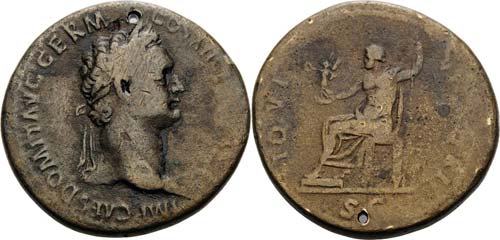 Kaiserzeit Domitian als Augustus ... 