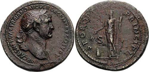 Kaiserzeit Trajan 98-117 Sesterz ... 