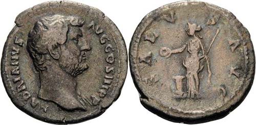 Kaiserzeit Hadrian 117-138 Denar ... 