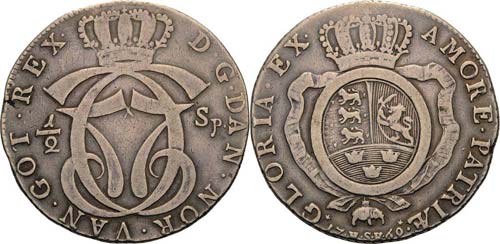 Dänemark Christian VII. 1766-1808 ... 