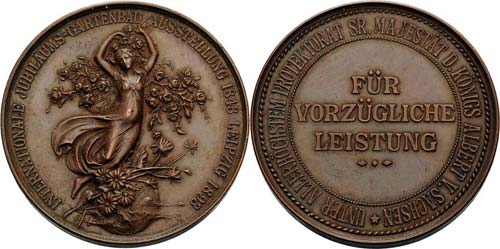 Leipzig  Bronzemedaille 1893 ... 