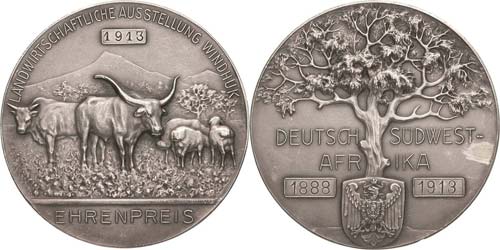 Medaillen  Silbermedaille 1913 ... 