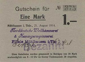 Städte und Gemeinden nach 1914 Mühlhausen ... 