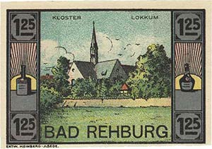 Städte und Gemeinden nach 1914 Rehburg ... 