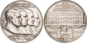 Drittes Reich  Silbermedaille 1938 (K. ... 