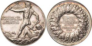 Erster Weltkrieg  Silbermedaille 1914 (A. ... 