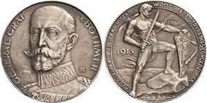 Erster Weltkrieg  Silbermedaille 1915 (A. ... 