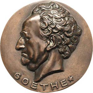 Personenmedaillen Goethe, Johann Wolfgang ... 