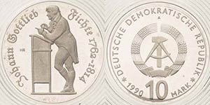 Gedenkmünzen Polierte Platte  10 Mark 1990. ... 
