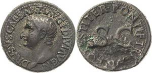 Kaiserzeit Tiberius 14-37 für Drusus Minor ... 