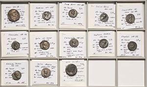 Römische Münzen Lot-13 Stück Eine ... 