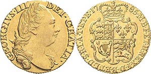 Großbritannien George III. 1760-1820 Guinea ... 
