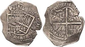 Spanien Philipp III. 1598-1621 8 Reales ... 