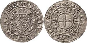 Jülich-Berg Wilhelm II. 1361-1393 Tournose ... 