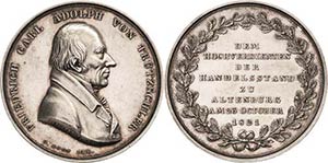 Altenburg  Silbermedaille 1821 (Pfeuffer) ... 
