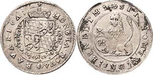 Bayern Maximilian I. 1598-1651 Kipper-48 ... 