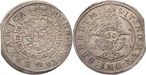 Bayern Maximilian I. 1598-1651 Kipper-60 ... 