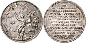 Esslingen  Silbermedaille 1778 (J. M. ... 