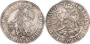 Leuchtenberg Georg III. 1531-1555 Taler ... 