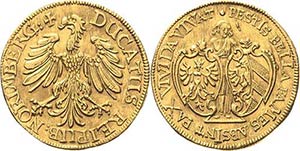 Nürnberg  Dukat 1635.  Kellner 59 Slg. ... 