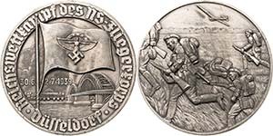 Drittes Reich  Zinkmedaille 1939. ... 