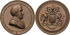 Freimaurer  Bronzemedaille 1782 (I.P. ... 
