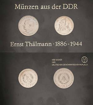 Thematische Sätze 1986 Ernst Thälmann 20 ... 