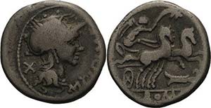 Römische Republik M. Cipius M.F. 115-114 v. ... 