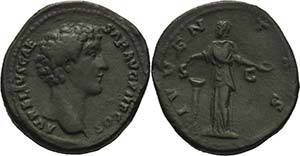 Kaiserzeit Marcus Aurelius Caesar 138-161 ... 