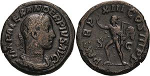 Kaiserzeit Severus Alexander 222-235 Sesterz ... 