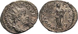Kaiserzeit Postumus 260-268 Antoninian ... 