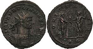 Kaiserzeit Aurelianus 270-275 Antoninian ... 