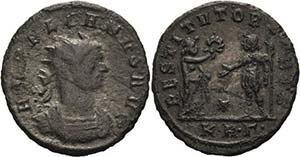 Kaiserzeit Aurelianus 270-275 Antoninian ... 
