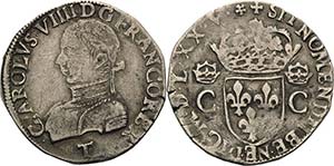 Frankreich Heinrich III. 1574-1589 Teston ... 