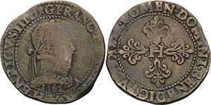 Frankreich Heinrich III. 1574-1589 Franc ... 