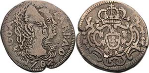 Indien-Goa Maria I und Peter III. 1777-1799 ... 