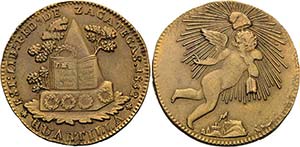 Mexiko Republik 1823-1864 1/4 Real 1852, ... 