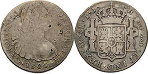 Peru Carlos IV. 1788-1808 8 Reales 1800, ... 