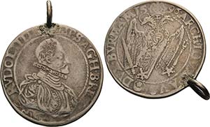 Habsburg Rudolf II. 1576-1612 1/2 Taler ... 