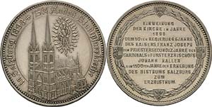 Medaillen  Silbermedaille 1898 (Max Gube) ... 
