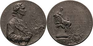 Medaillen Wien Bleigußmedaille 1893 (S. ... 