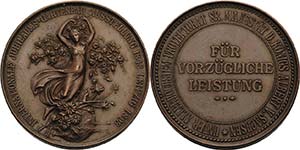 Leipzig  Bronzemedaille 1893 (Oertel) ... 