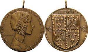 Leipzig  Bronzemedaille 1912 (Bruno ... 