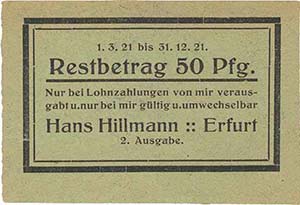 Städte und Gemeinden nach 1914 Erfurt ... 