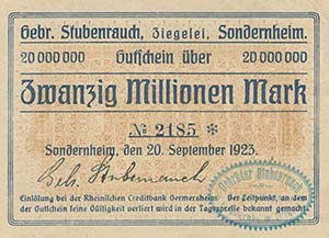 Städte und Gemeinden nach 1914 Sonderheim ... 