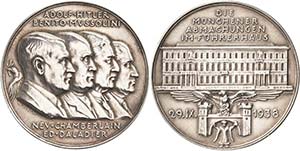 Drittes Reich  Silbermedaille 1938 (K. ... 